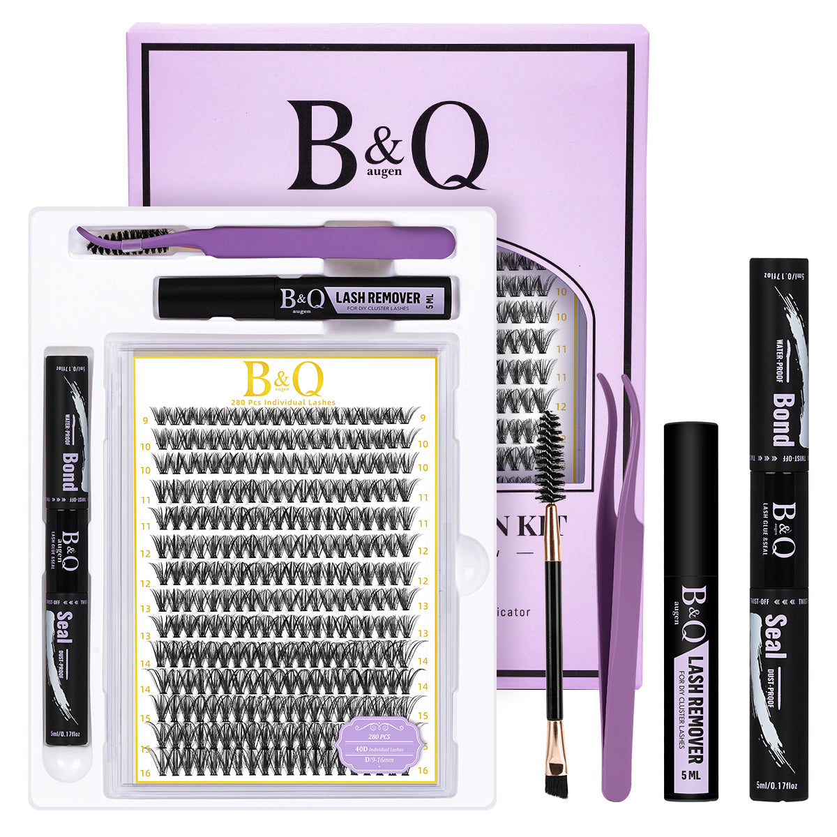 Kit De Extensiones De Pestañas 40D