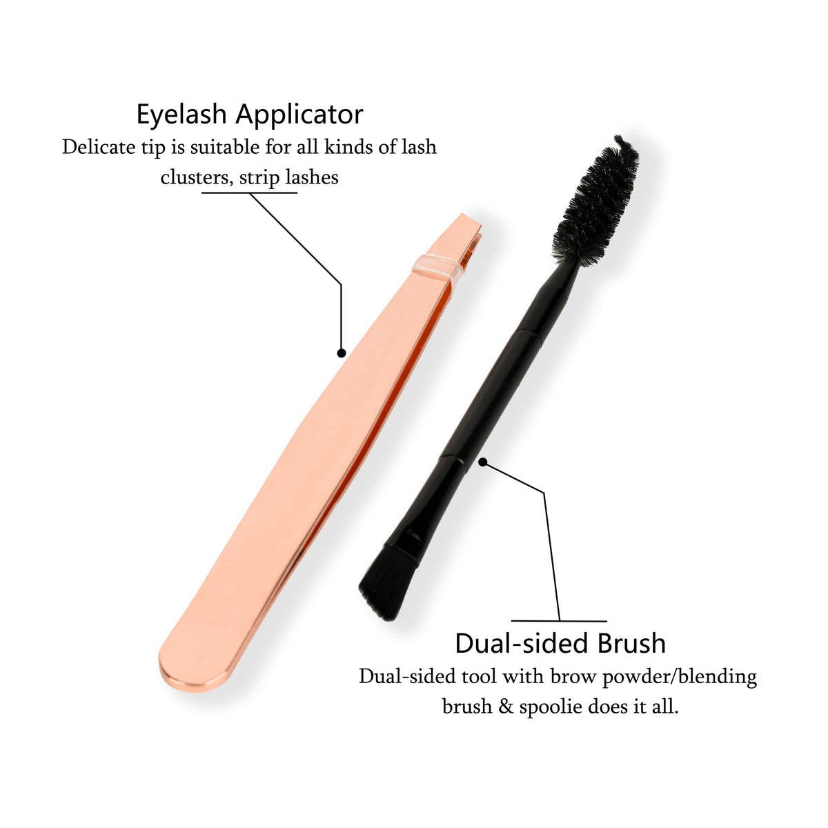 Kit Esencial para Extensiones de Pestañas en Racimo DIY