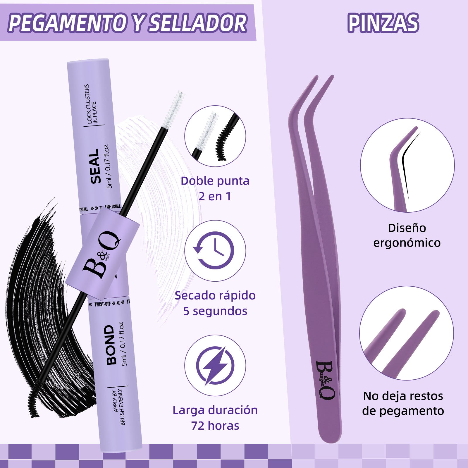 Kit De Extensiones De Pestañas Efecto Manga Butterfly Girl