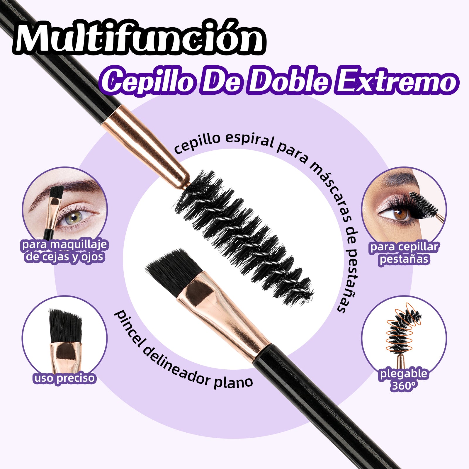 Ventajas de las pinzas y el cepillo para pestañas