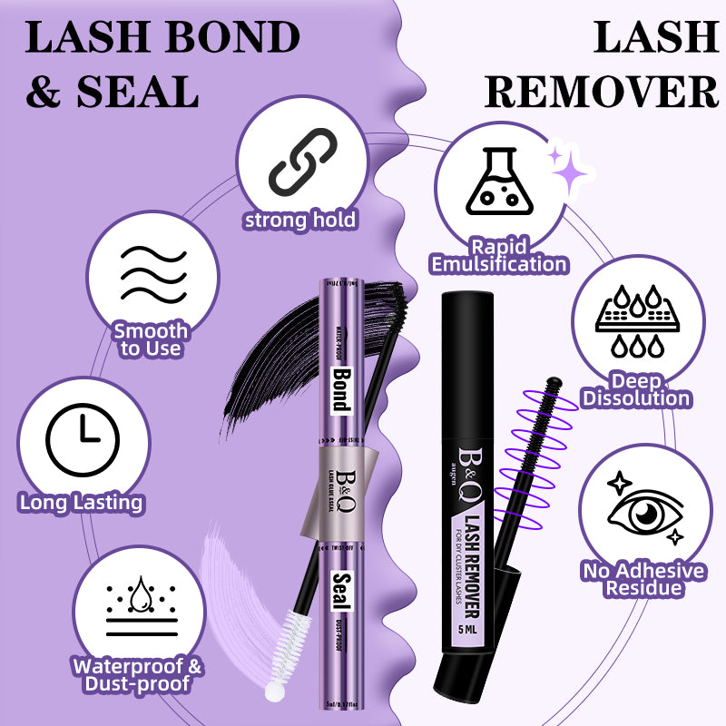 Pros of lash bond&seal and remover