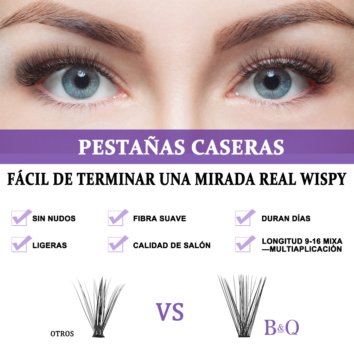 Ventajas de los racimos de pestañas DIY de B&Q