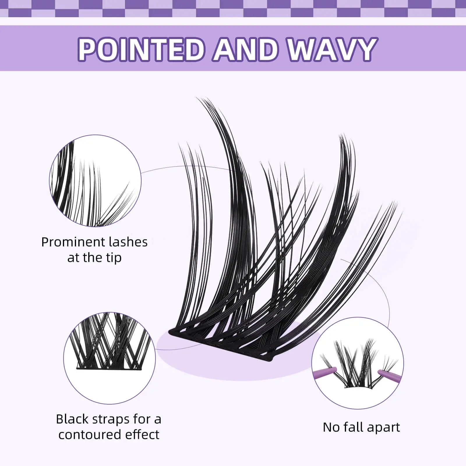 Butterfly Girl Anime Lash Clusters Kit