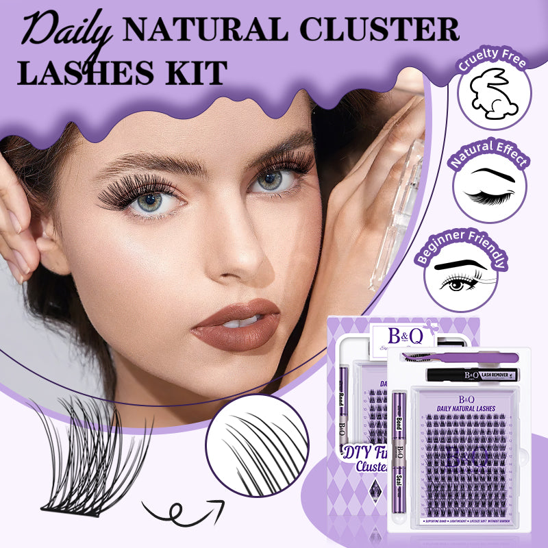 Pros of Natural Looking cluster lashes
