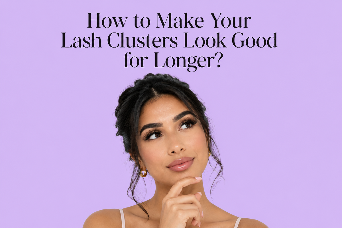 How to Make Your Lash Clusters Look Good for Longer？
