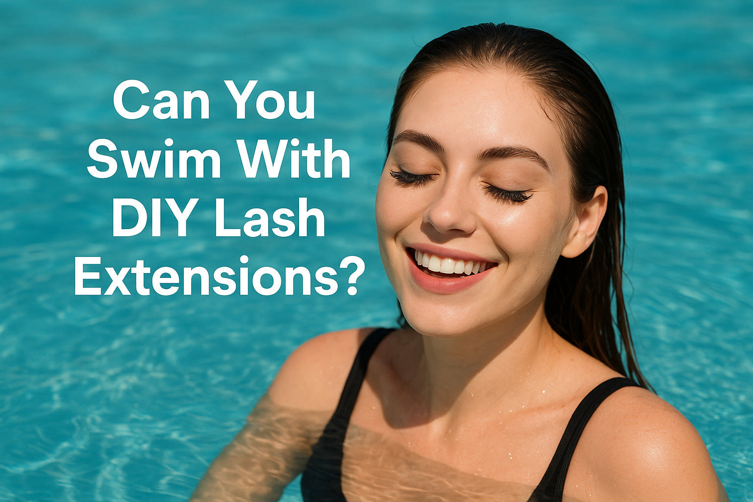 Can You Swim With DIY Lash Extensions?