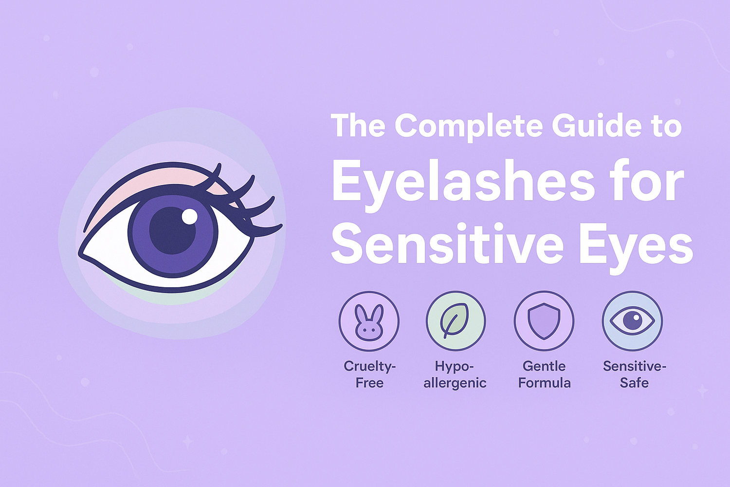 The Complete Guide to Eyelashes for Sensitive Eyes
