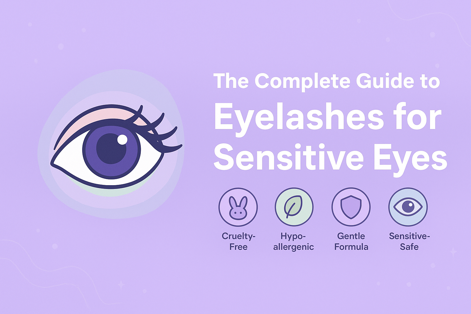 The Complete Guide to Eyelashes for Sensitive Eyes