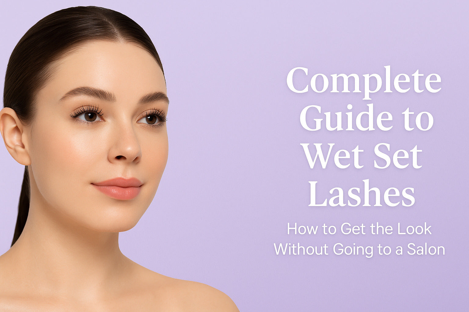 Complete Guide to Wet Set Lashes: How to Get the Look Without Going to a Salon