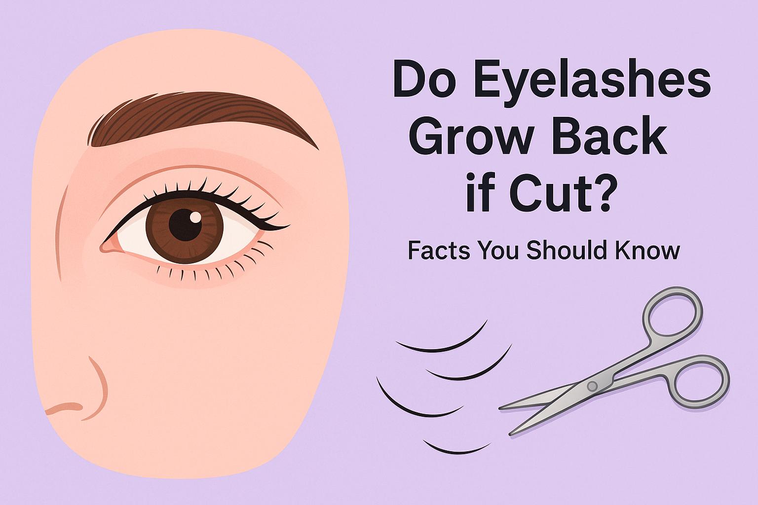 Do Eyelashes Grow Back if Cut?