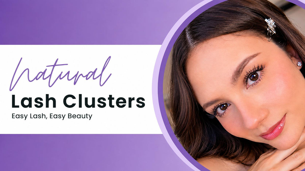Natural Lash Clusters