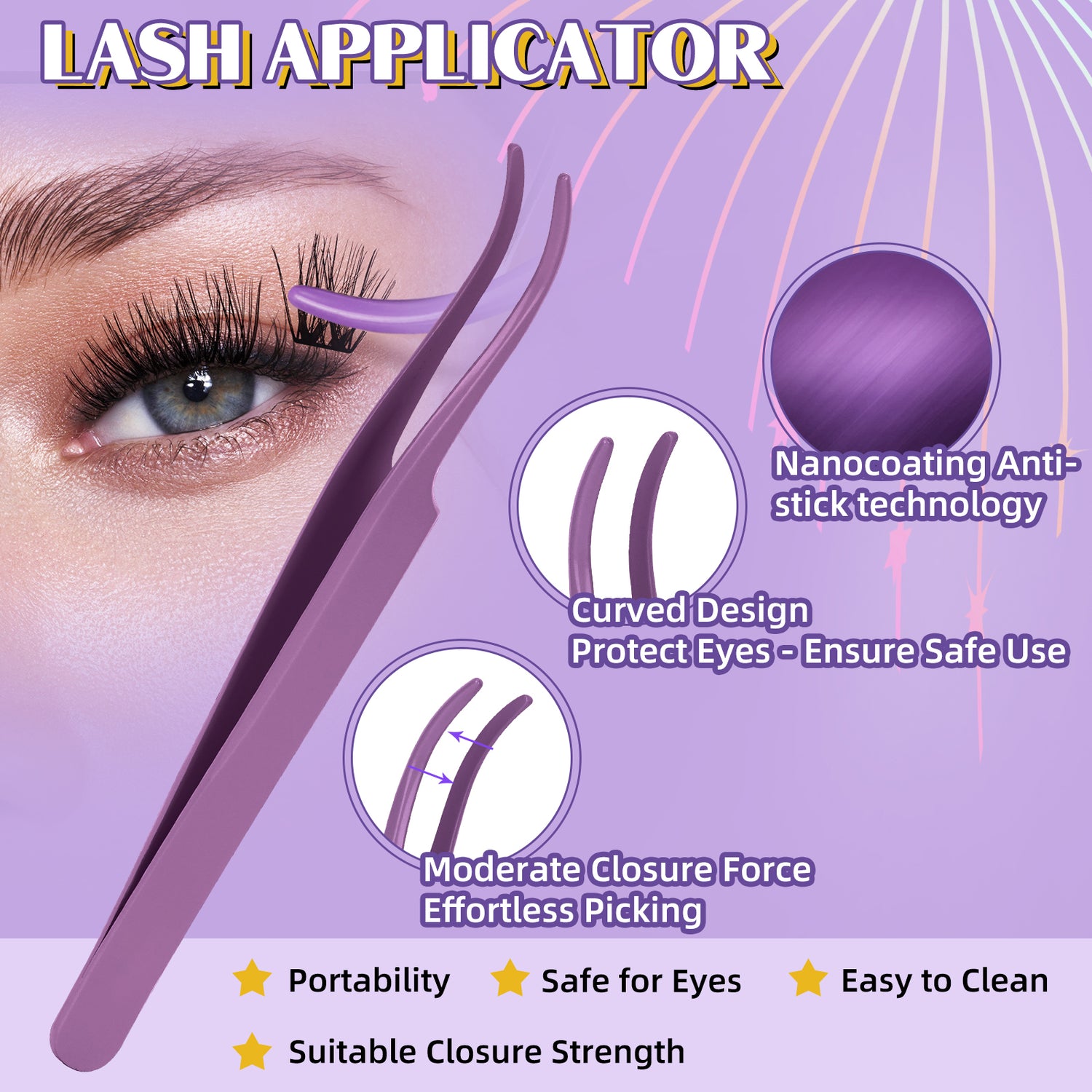 Self Adhesive Lashes Extensions Starter Kit -SA01