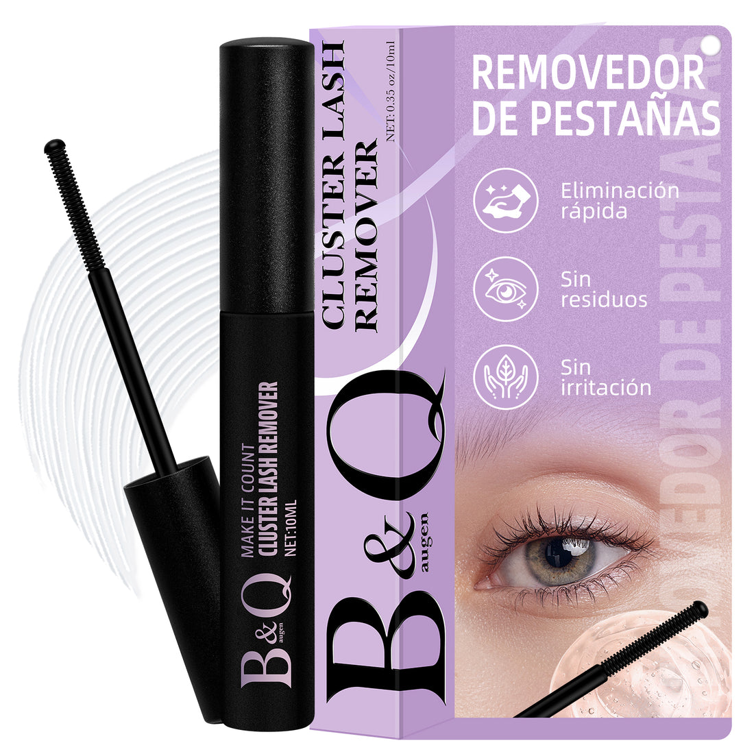 Removedor De Pestañas Para Extensiones De Pestañas 10ml