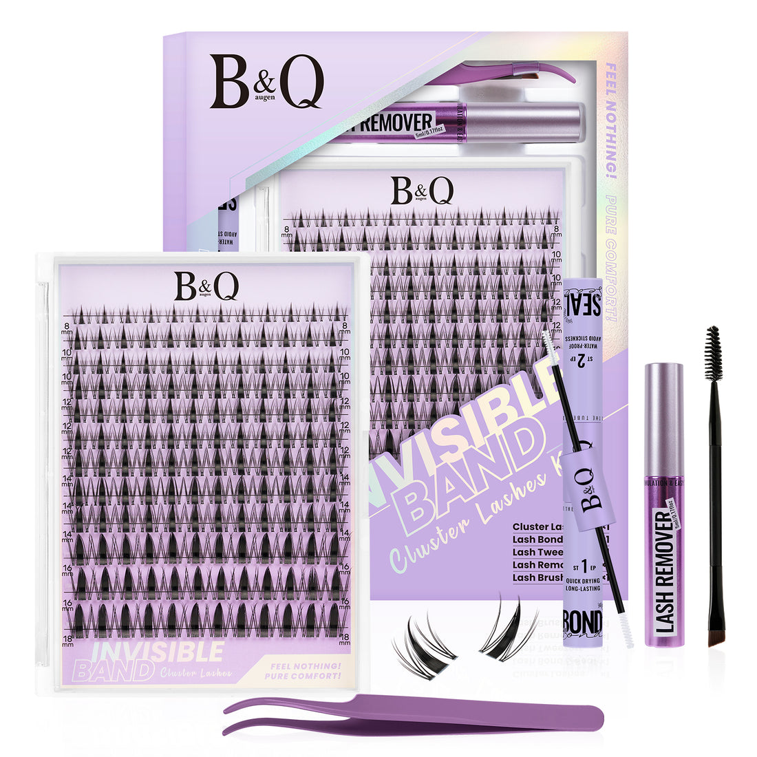 Fairy Invisible Band Lash Clusters Kit