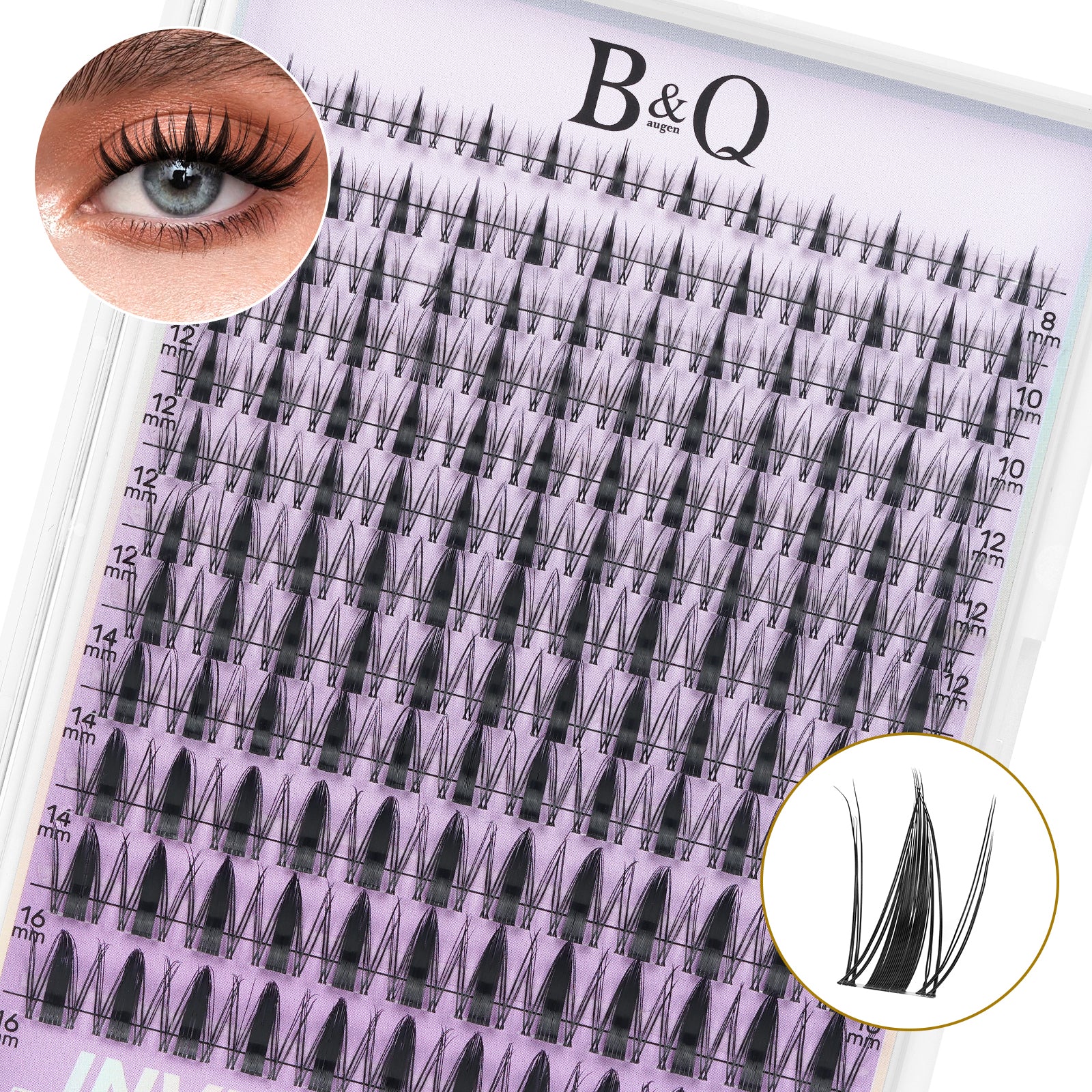 Fairy Invisible Band Lash Clusters Kit