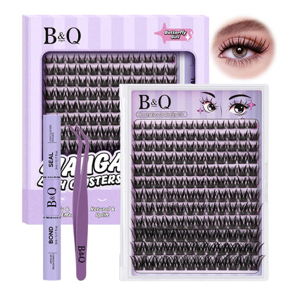 Butterfly Girl Anime Lash Clusters Kit