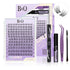 Flora Invisible Band Lash Clusters Kit