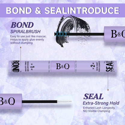 Flora Invisible Band Lash Clusters Kit