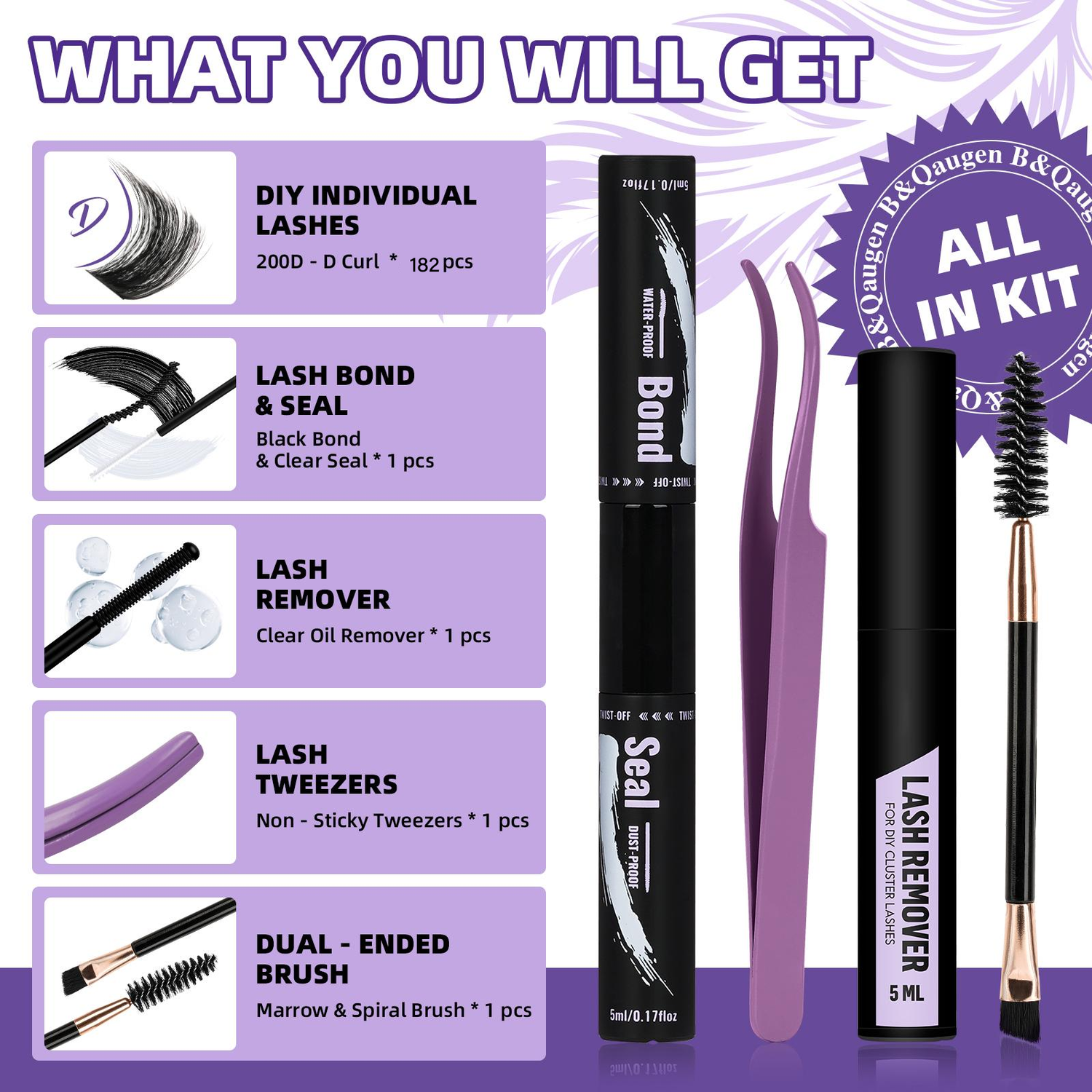 200D Mega Volume Individual Lashes Kit