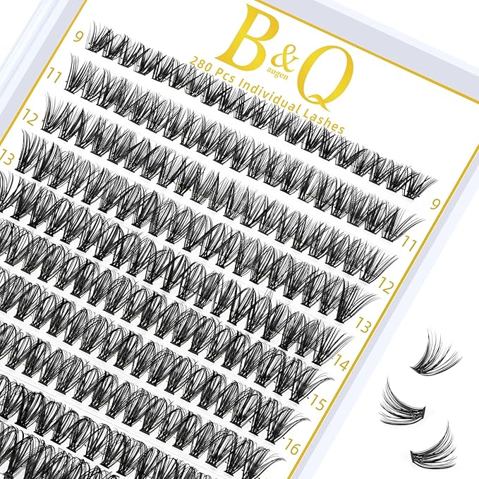 Lash Clusters 280 Pcs Individual Lashes DIY at Home