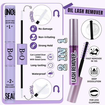 Pros of lash bond&amp;seal and remover