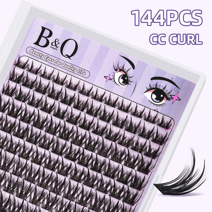 Butterfly Girl Anime Lash Clusters Kit