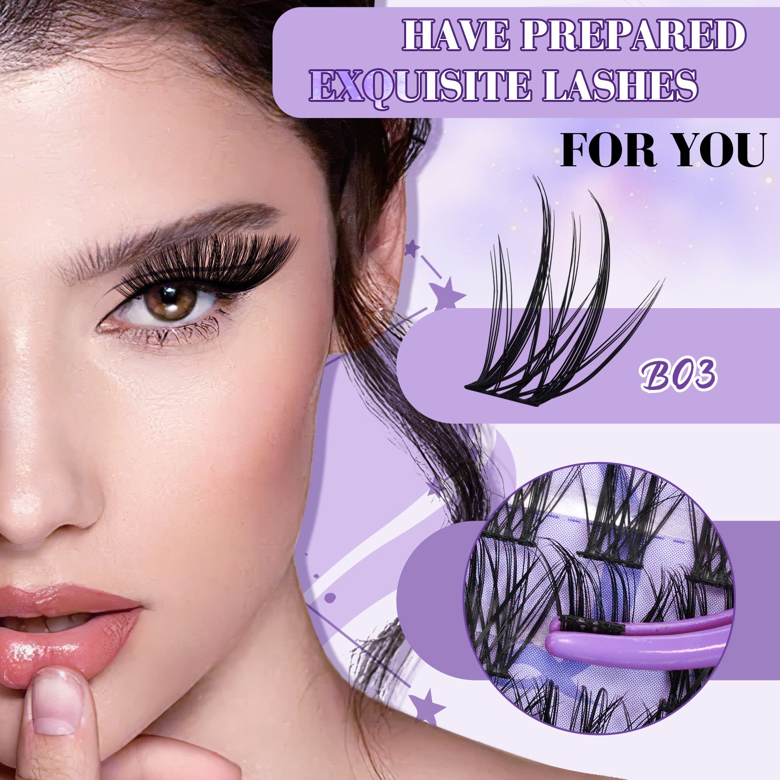 Glam at Home Lash Extension Kit-B03