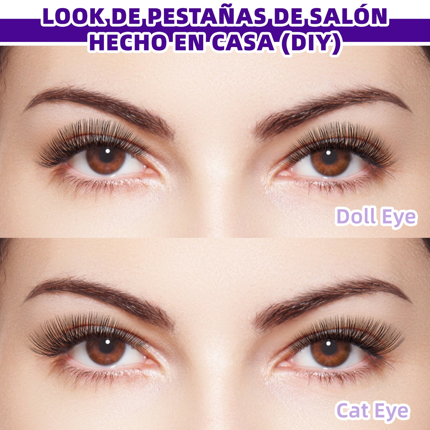 Kit De Extensiones De Pestañas Autoadhesivas-CA01