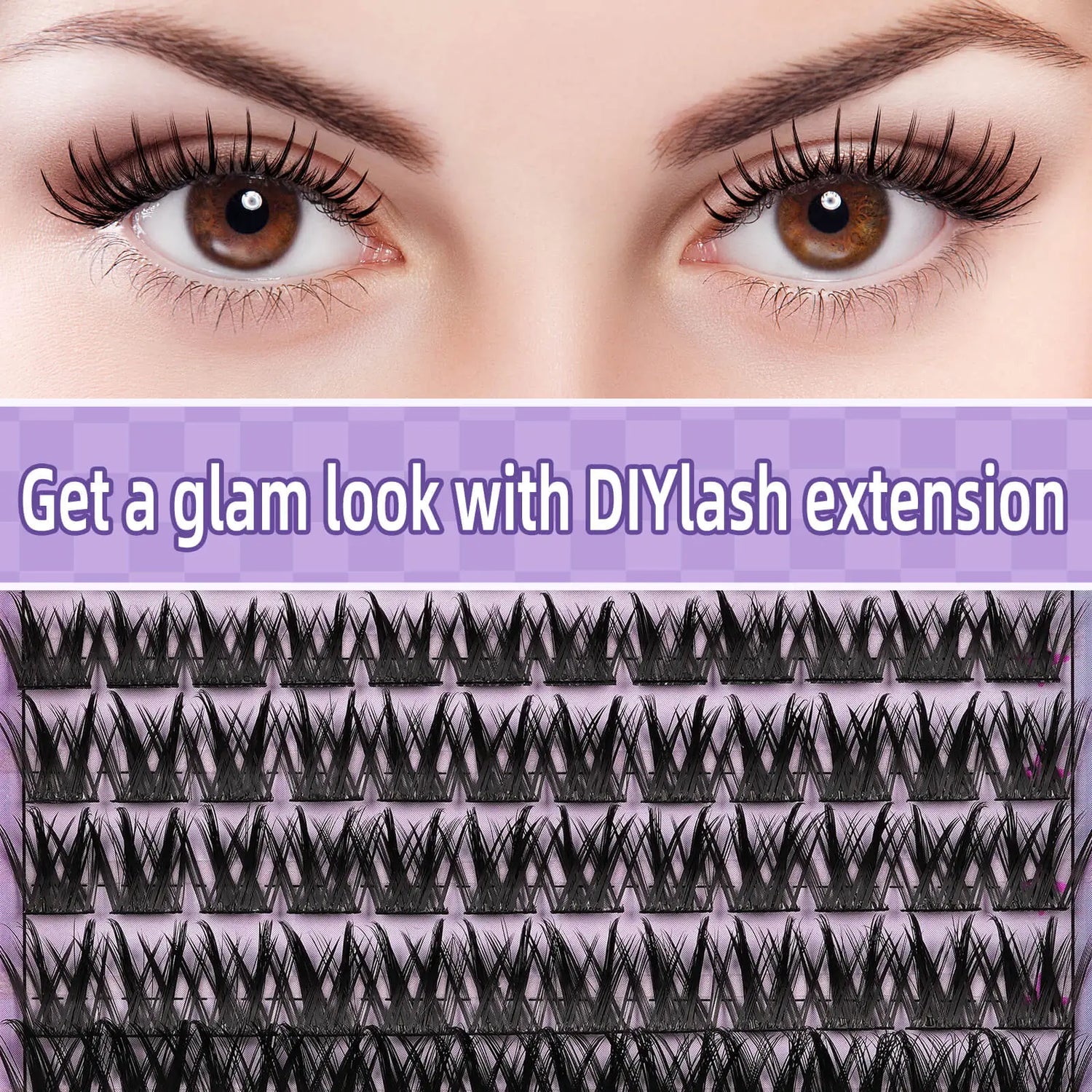 Butterfly Girl Anime Lash Clusters Kit