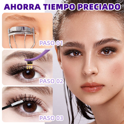 Kit De Extensiones De Pestañas Autoadhesivas-CA01