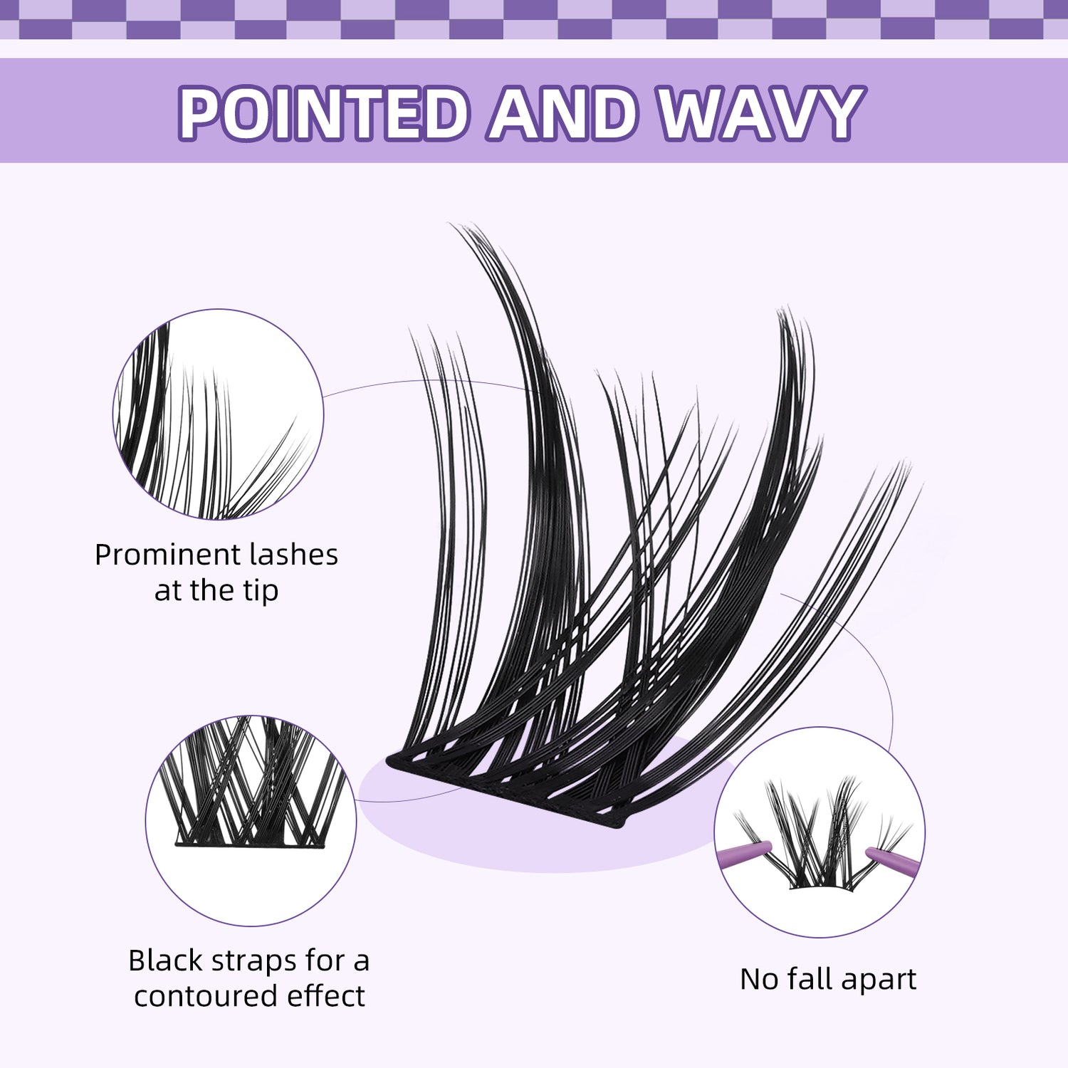 Butterfly Girl Anime Lash Clusters Kit