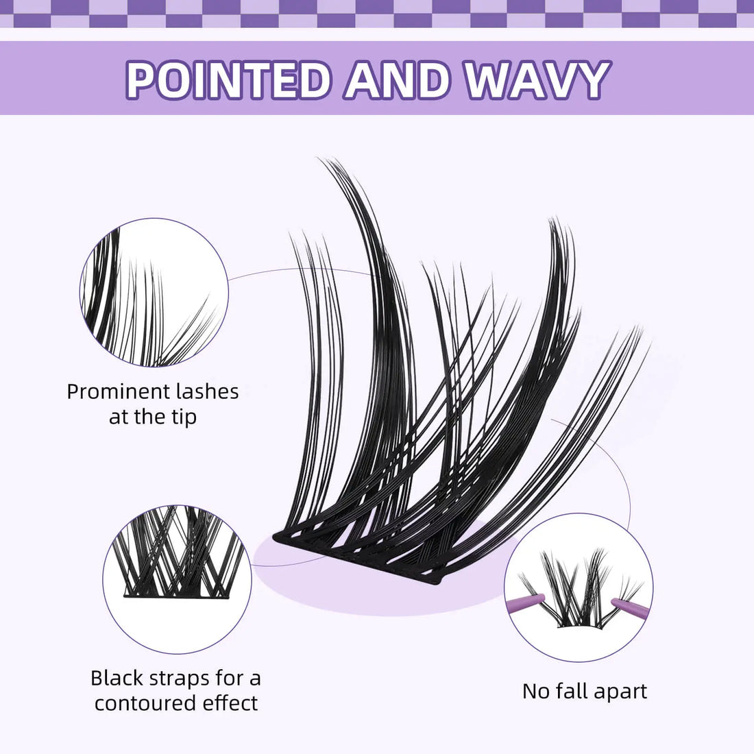 Butterfly Girl Anime Lash Clusters Kit