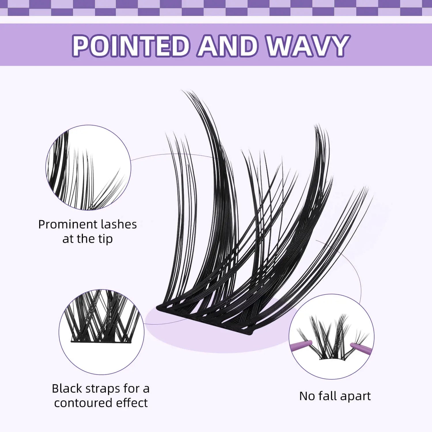 Butterfly Girl Anime Lash Clusters Kit