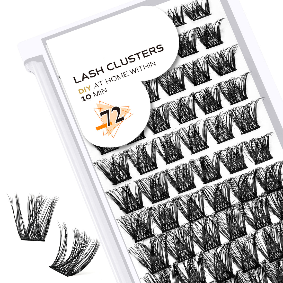 B05 Lash Clusters DIY Extensiones de pestañas 72 Clusters Lashes 