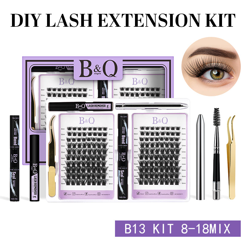 B13 DIY Cluster Lash Extensions 160Pcs Essential Kit