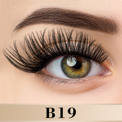 B19 Lash Clusters Extensiones de pestañas DIY 72 Clusters Lashes 