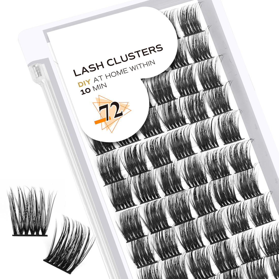 B42 Lash Clusters DIY Eyelash Extensions 72 Clusters Lashes