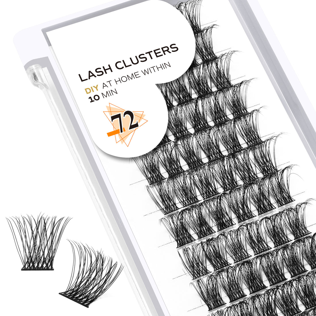 B47 Lash Clusters DIY Eyelash Extensions 72 Clusters Lashes