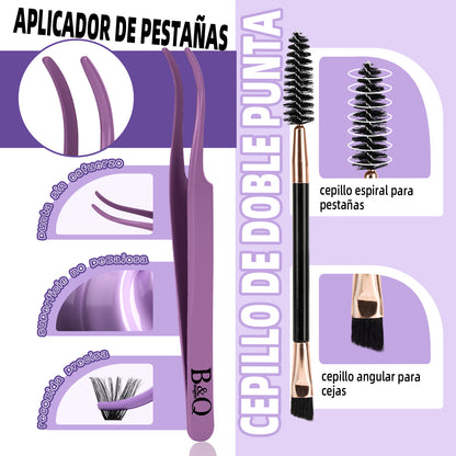 Ventajas de las pinzas y el cepillo para pestañas