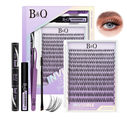 Venus Invisible Band Lash Clusters Kit