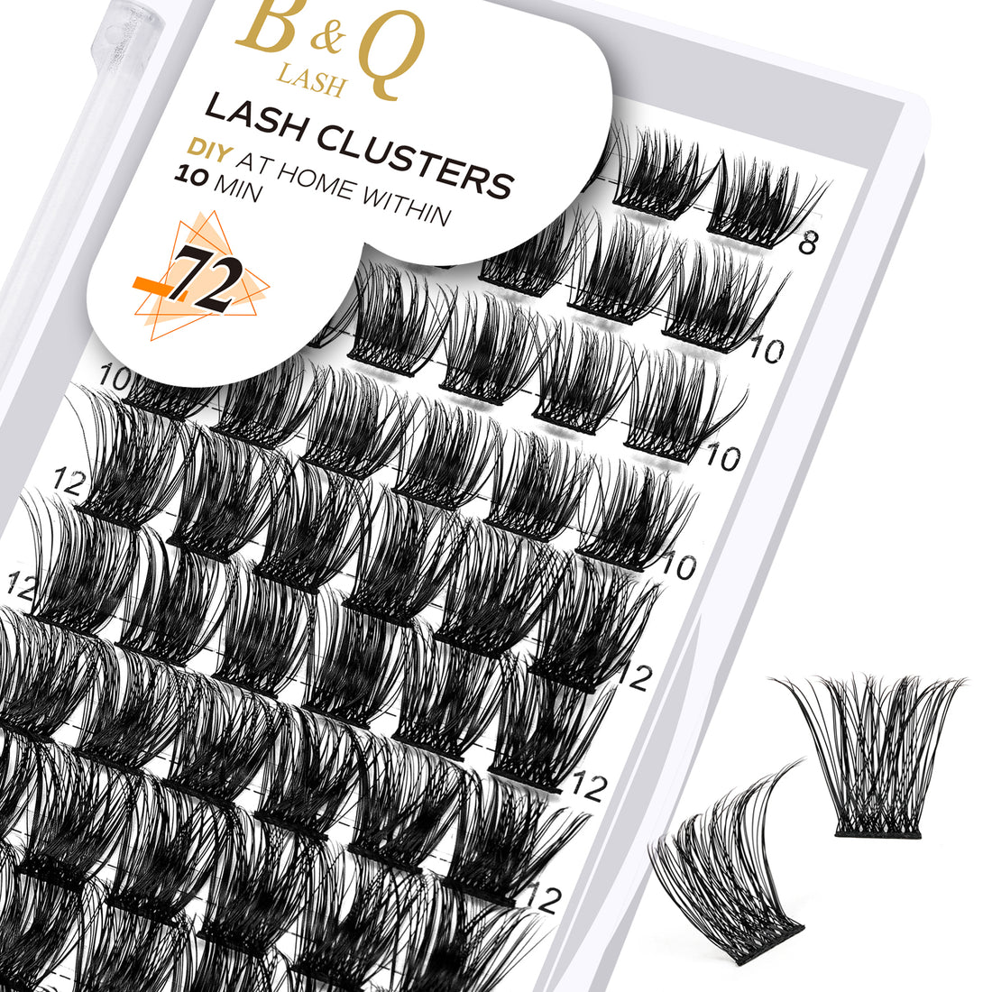 B30 Lash Clusters DIY Eyelash Extensions 72 Clusters Lashes