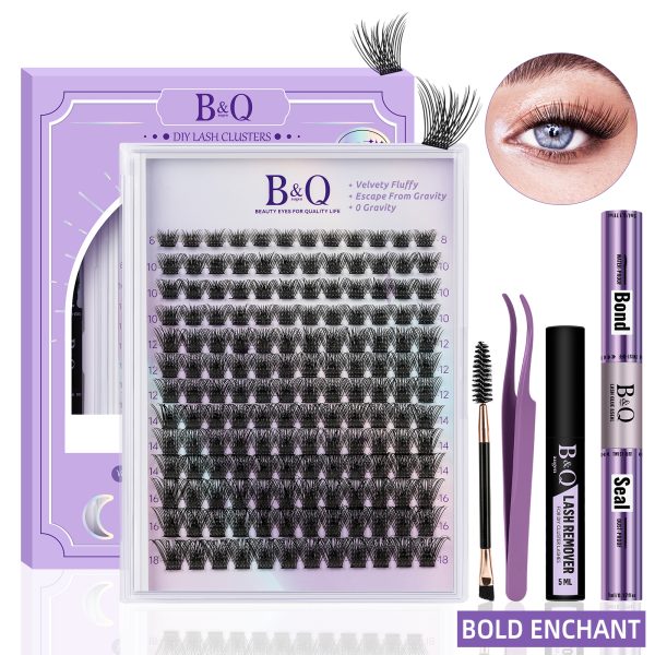 BM03 Flat Matte DIY Cluster Lash Extensions Kit