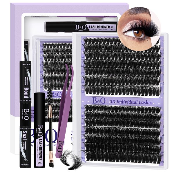 3D Effect 70D+90D Individual Lash Cluster DIY Lash Extension Kit