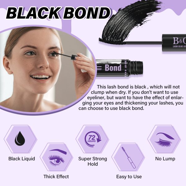 Lash Bond and Seal 10 ML Eyelash Bond and Seal for Lash Clusters