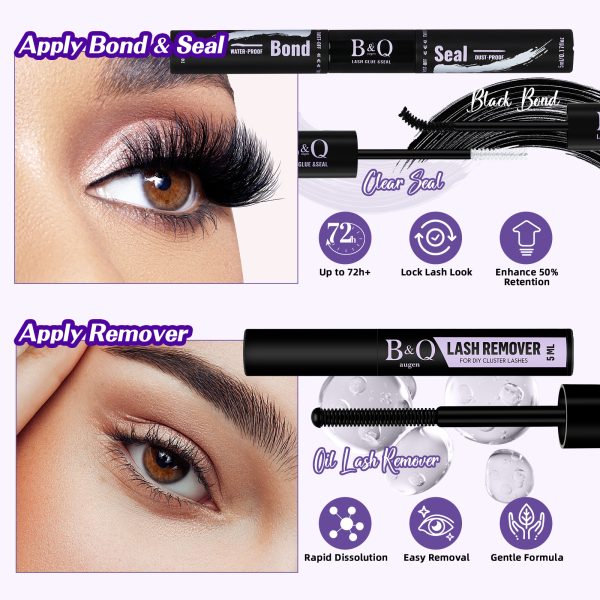 3D Effect 70D+90D Individual Lash Cluster DIY Lash Extension Kit