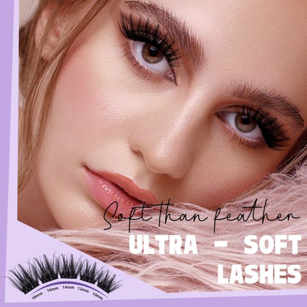 F03+F05 Ultra-soft DIY Cluster Lash Extensions Kit