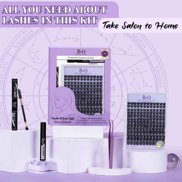 Glam at Home Lash Extension Kit-B05