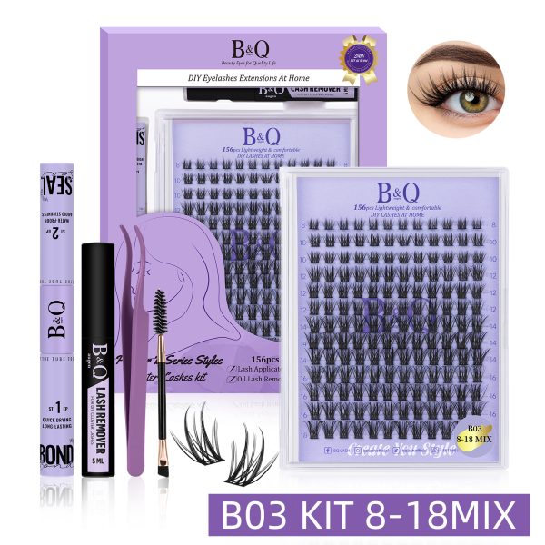 Kit de Extensión de Pestañas Glam -B03